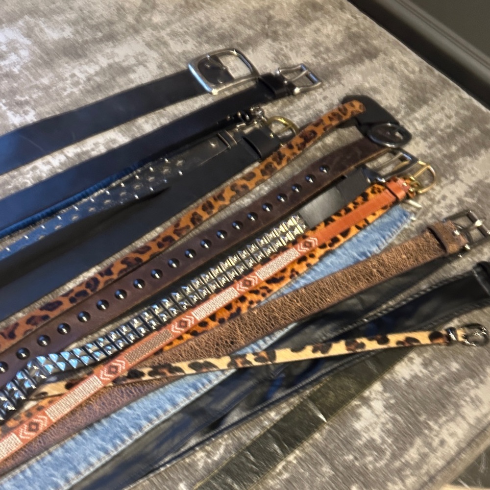 Stylish Men's Leather Belt Collection